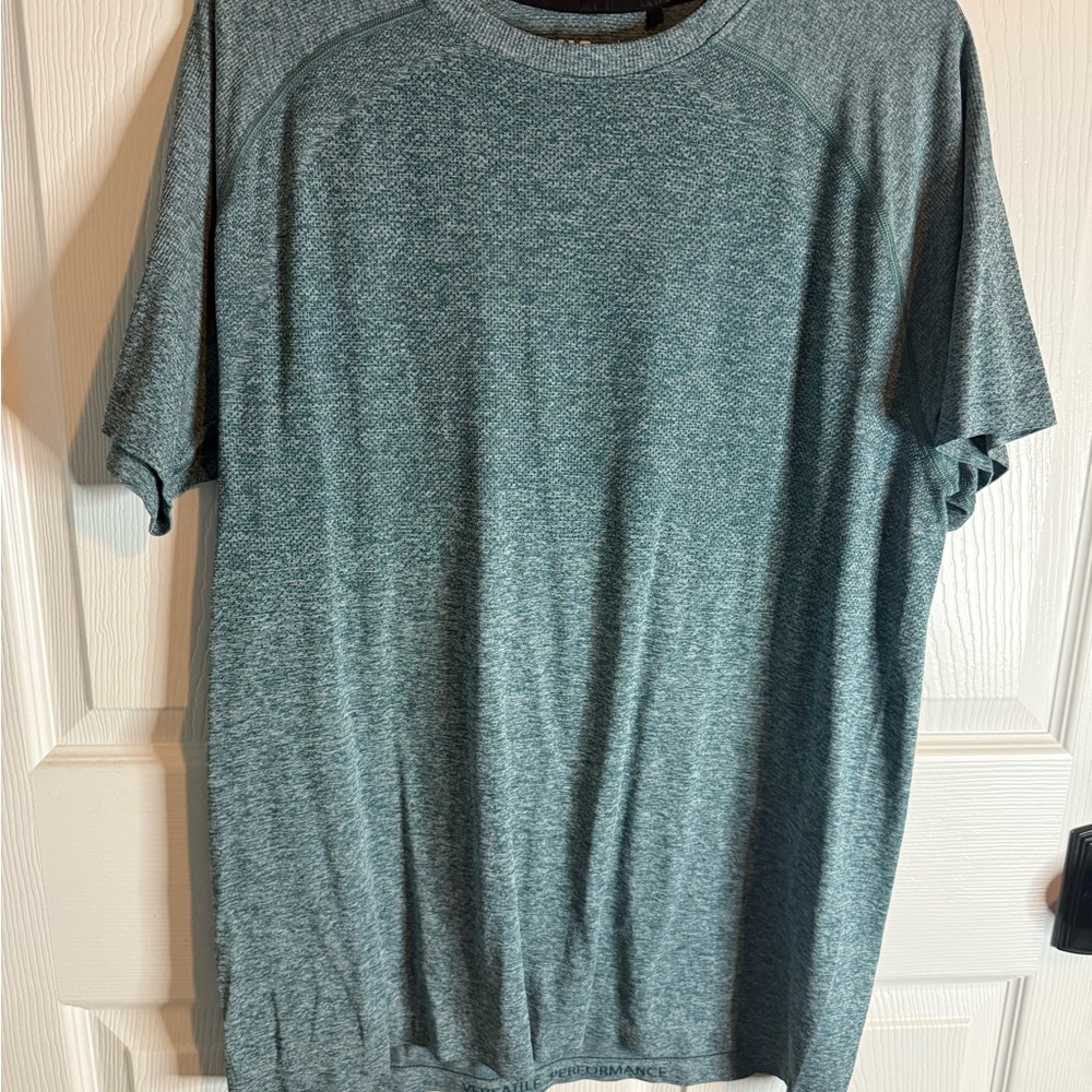 Men's Heathered Teal Athletic Tee